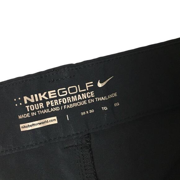 Nike Golf Pants Tour Performance Dri-Fit Gray Summer Tech Men's 38 x 30 Active - Picture 3 of 13